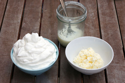 Making Butter and Whipped Cream for a Science Experiment