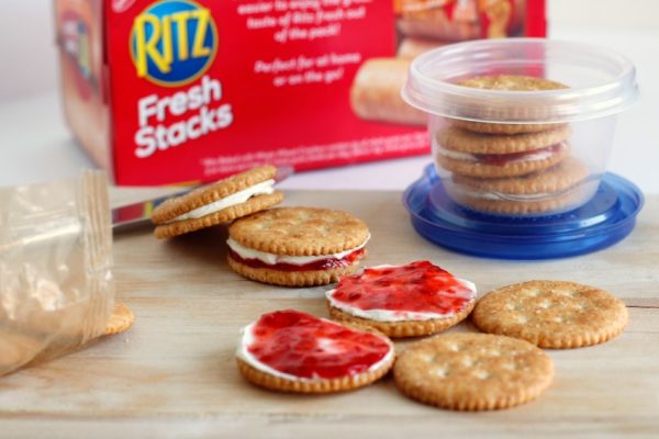 Making Kids Lunch with Ritz Fresh Stacks Snacks