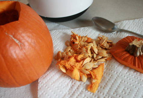 Making Pumpkin Puree