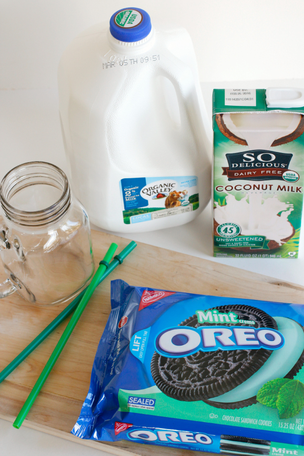 Mint Oreo Smoothies Ingredients