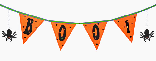 Mod Podge Halloween Banner