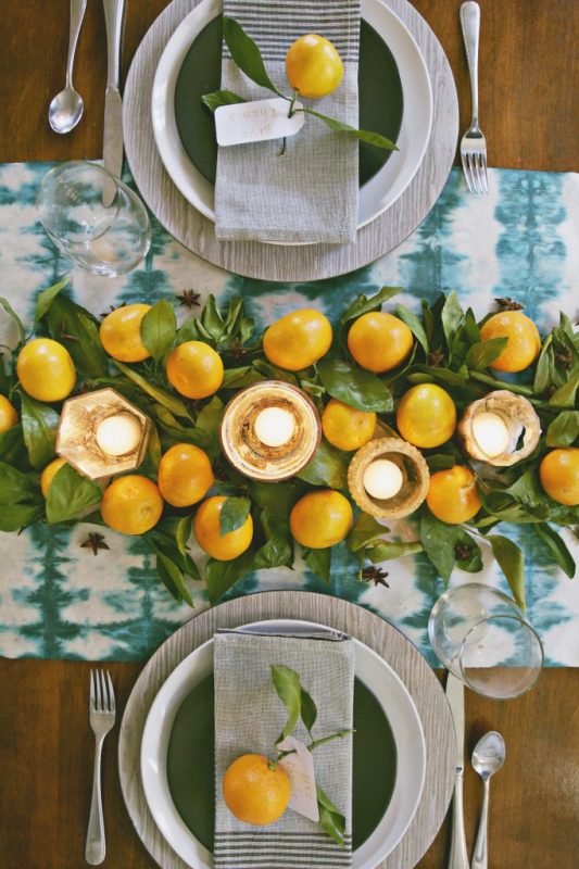 A Modern Thanksgiving Table