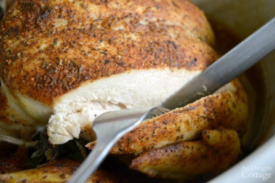 Rotisserie Style Spiced Whole Chicken