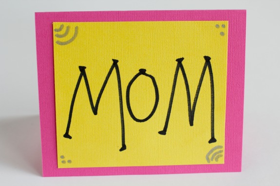Mom Wow Card for Mother's Day