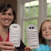 Mummy Ghost Kids Craft makeandtakes.com