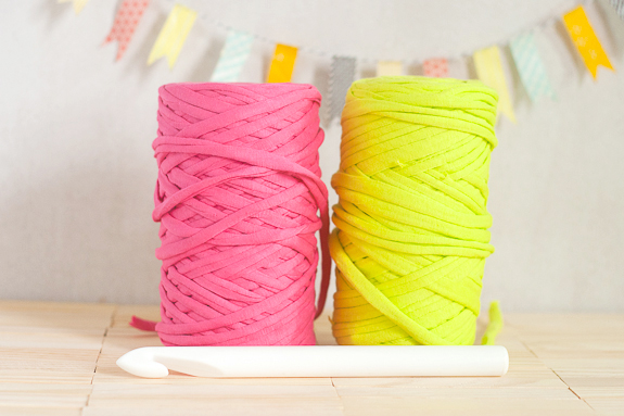 Neon Crochet Summer Clutch Supplies by Francine Clouden for Make and Takes