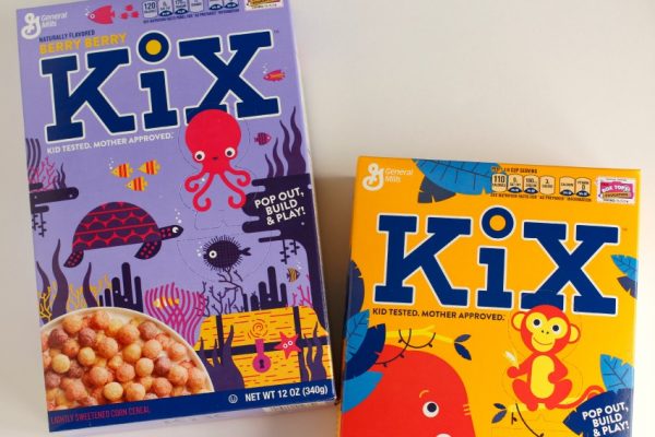 New KiX Cereal Pop Out Figures
