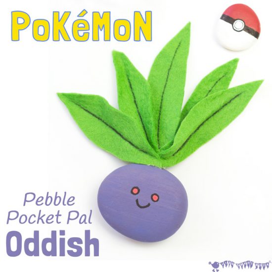 Oddish Pebble Pocket Pal