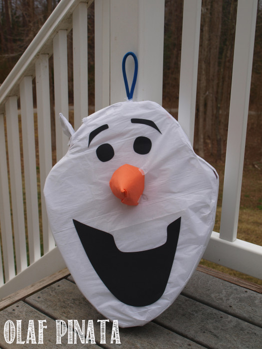 Olaf Piñata DIY Craft