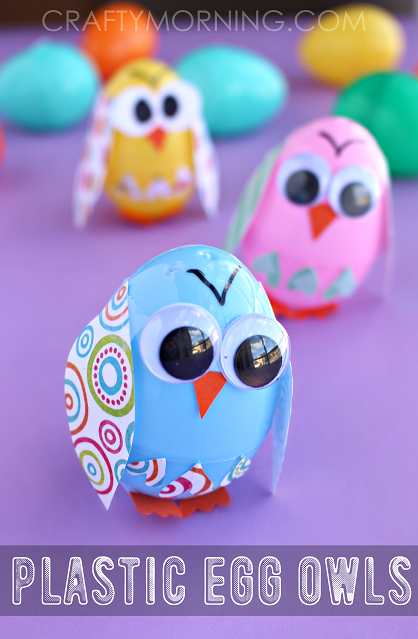 Egg Owl Craft for Kids