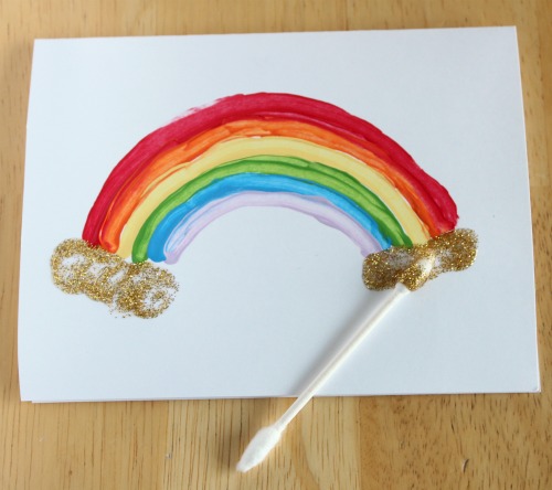 Rainbow Kids Art Kit & Painting Tutorial