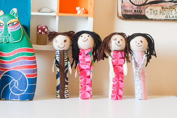 Crafting With Kids: Paper Tube People