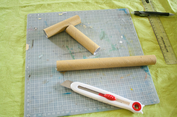 Building Paper Tube People