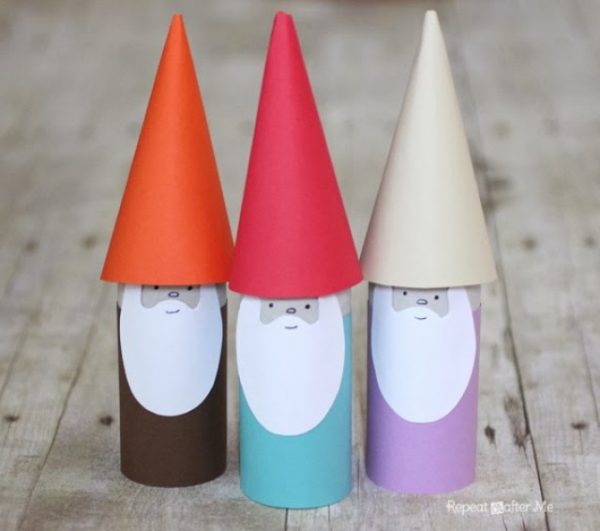 Paper Roll Gnomes