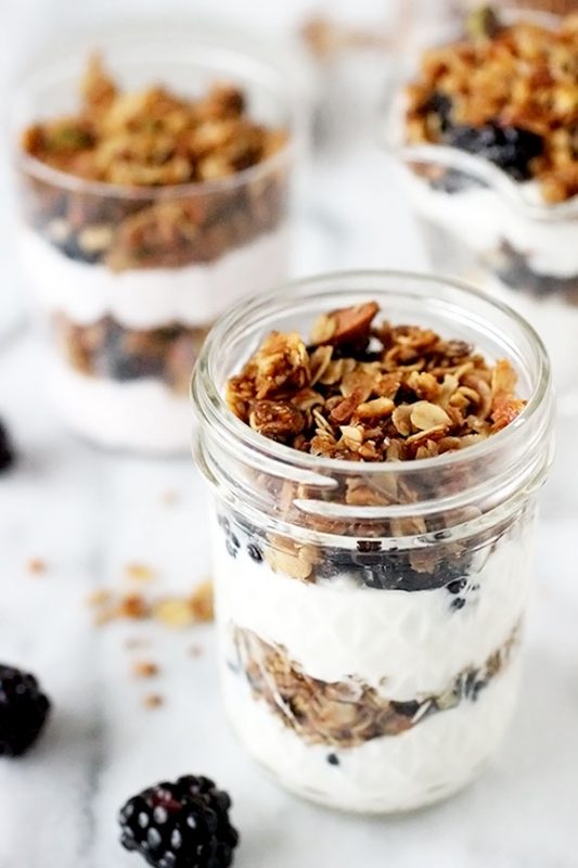 Parfaits-with-Homemade-Granola