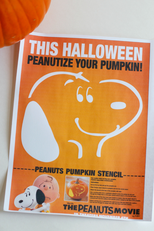 Peanutize Your Pumpkins with The Peanuts Movie