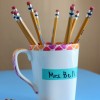Personalized Pencil Mugs makeandtakes.com