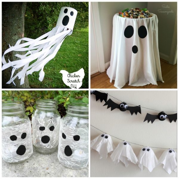 9 Ghoulish DIY Ghosts to Decorate Your Halloween Home