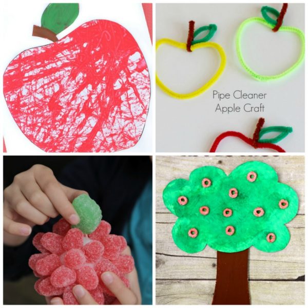 15 Happy Apple Crafts Kids Can Make