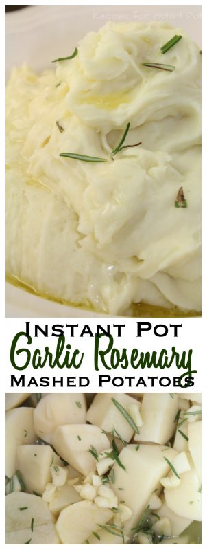 Garlic and Rosemary Mashed Potatoes