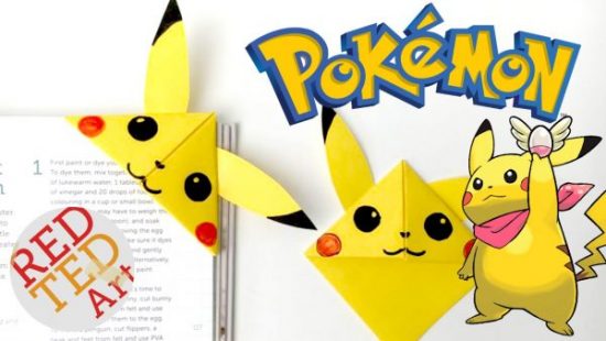 Pikachu Corner Bookmark