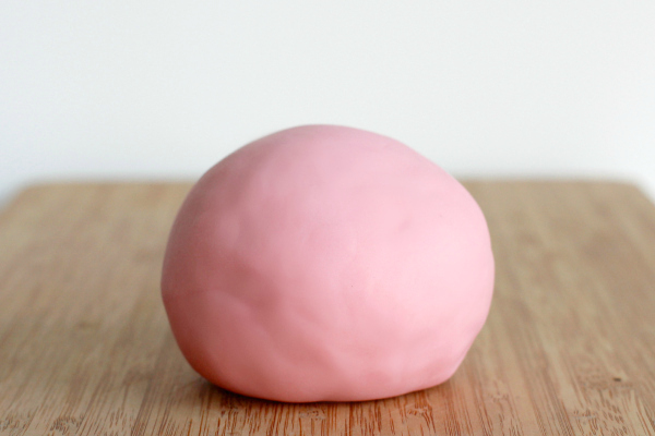 Pink Play Dough with Peppermint Essential Oil