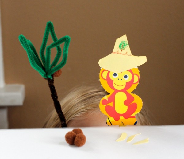 Pipe Cleaner and Cereal Box Puppets Kids Craft