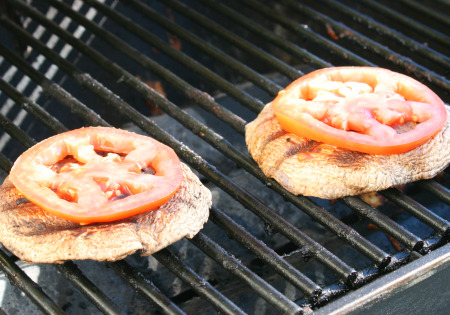 Portabello Mushrooms with Tomato