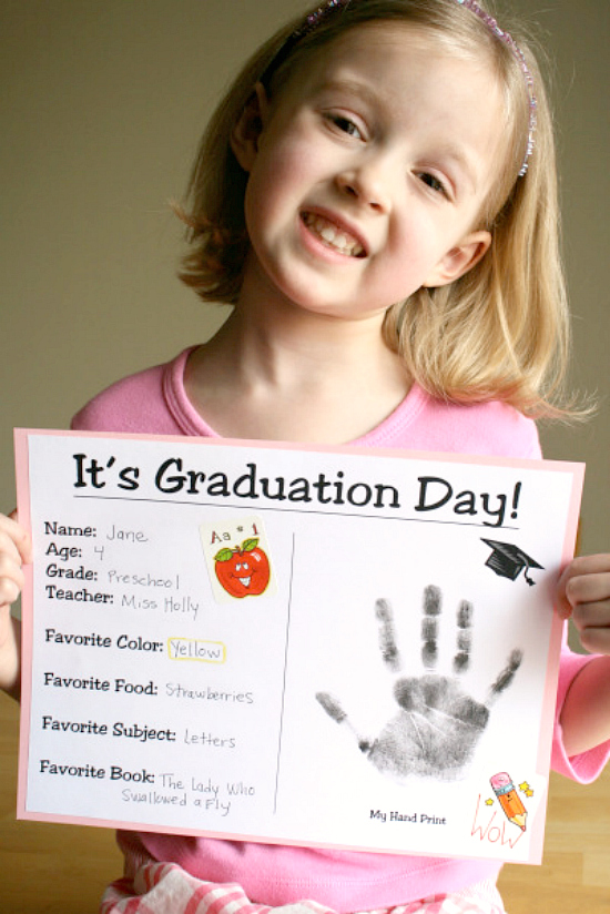 Preschool Graduation Certificate to Make