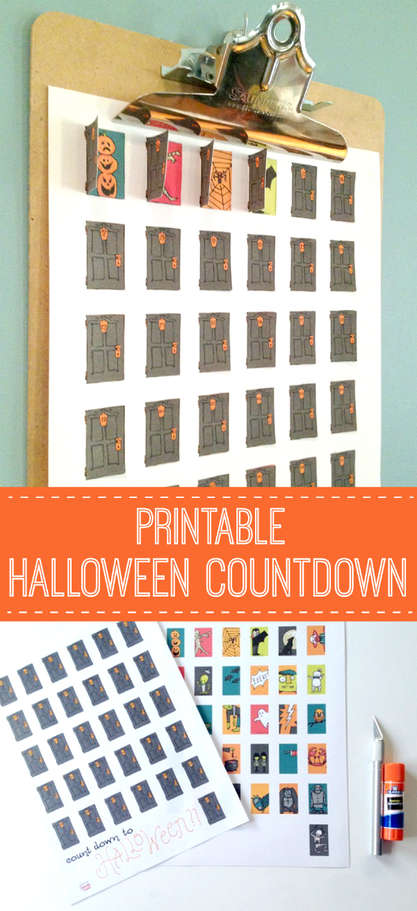 Halloween Countdown Printable