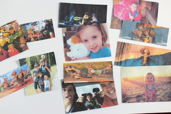 Printing pictures for a photo album