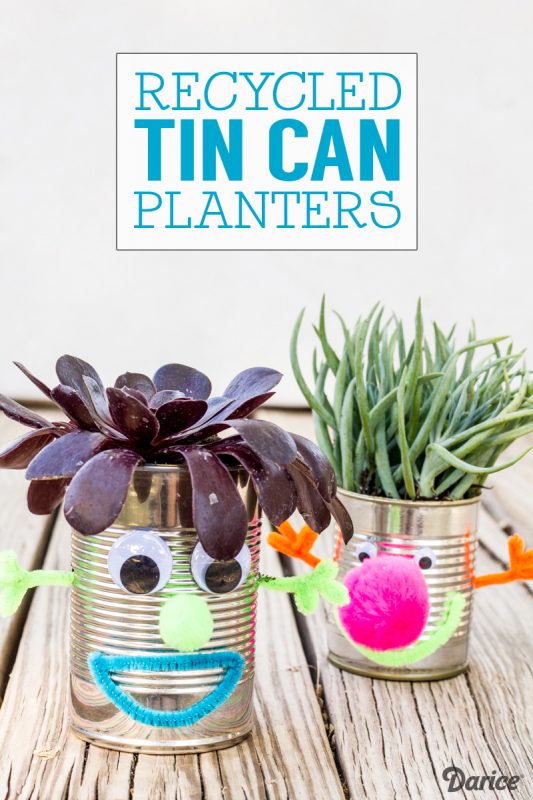 Tin Can Planters