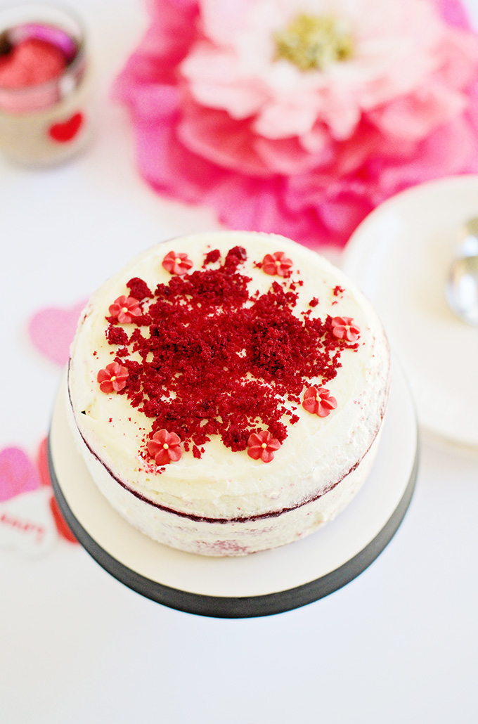 Red Velvet Cake with Cream Cheese Frosting