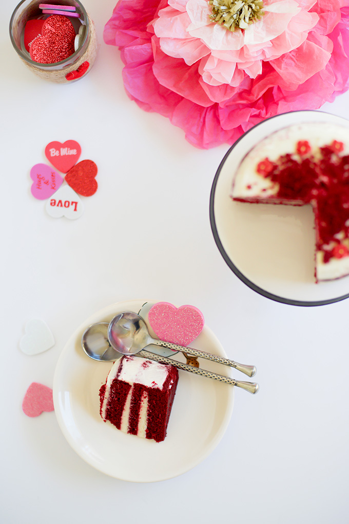 Red Velvet Cake with Cream Cheese Frosting