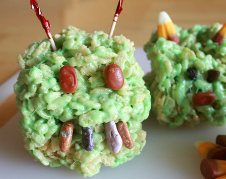 Rice Crispie Halloween Treats Rice Crispie Halloween Treats