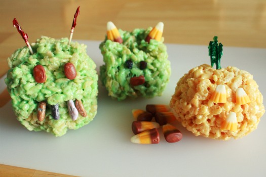 Rice Krispie Treat Halloween Treats