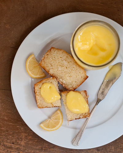 Rich Meyer Lemon Curd Topping