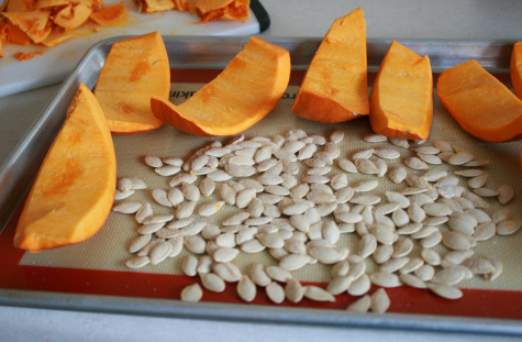 Roasting Pumpkin Seeds