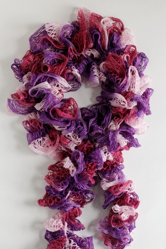 Ruffle Crochet Scarf Pattern