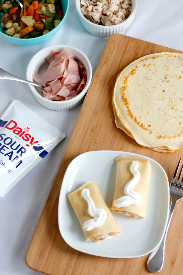 Savory Dinner Crepes Recipe