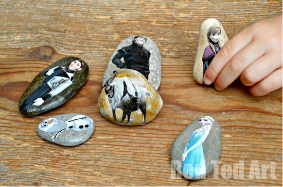 Frozen Story Stones