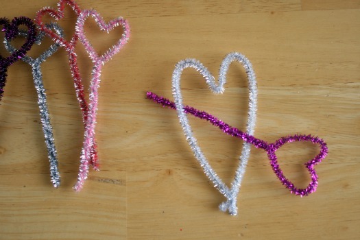 Shooting a Pipe Cleaner Heart