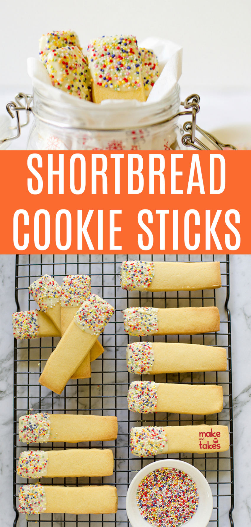 Shortbread Cookie Sticks to make