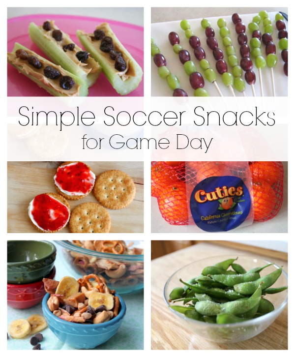 Simple Soccer Snacks for Game Day