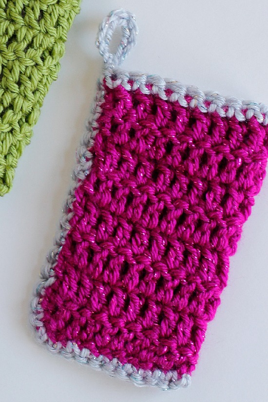 Single Crochet Edge for a Phone Cozy 