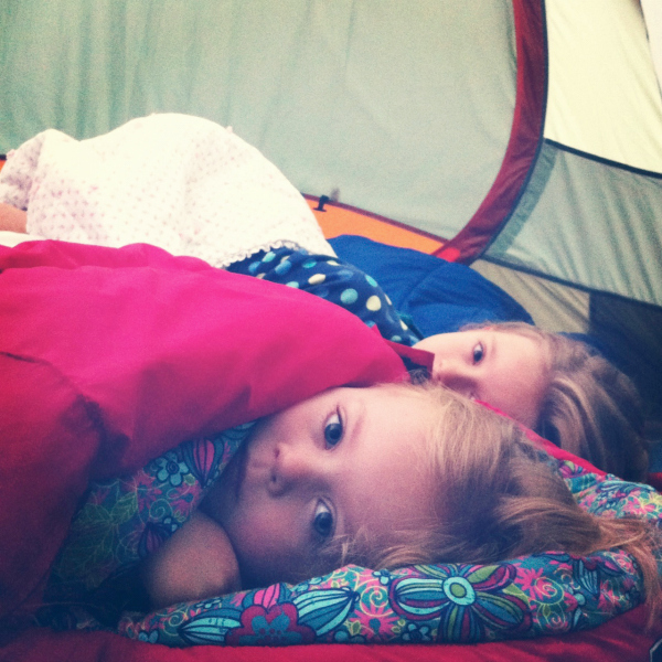 Sleeping with Mini Pillows While Camping