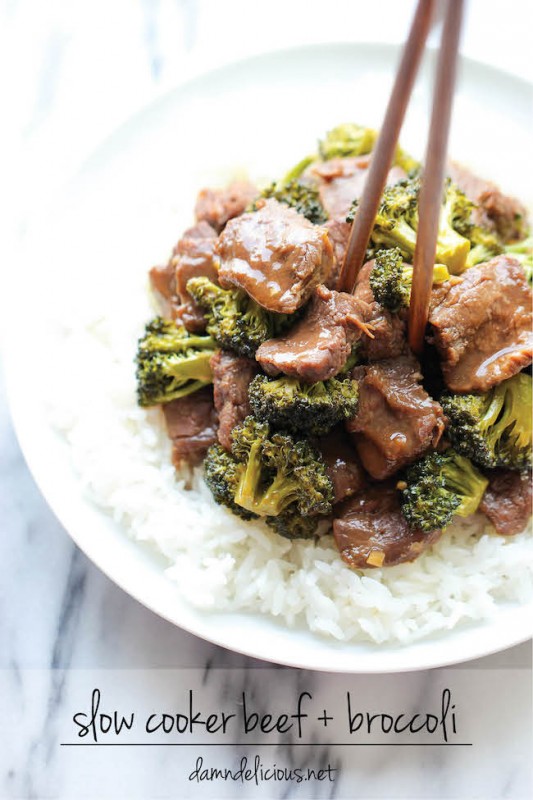 Slow Cooker Beef and Broccoli