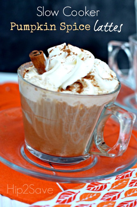 Slow Cooker Pumpkin Spice Latte Recipe