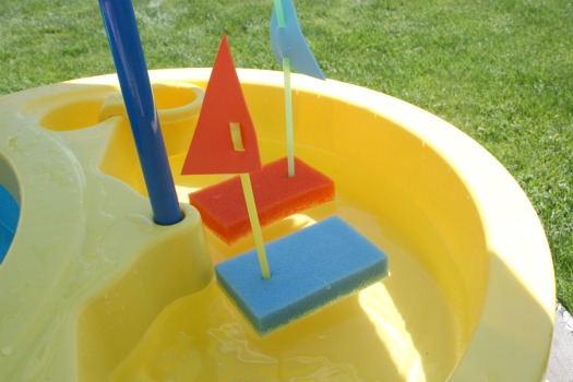 Floating Sponge Boats | Make and Takes