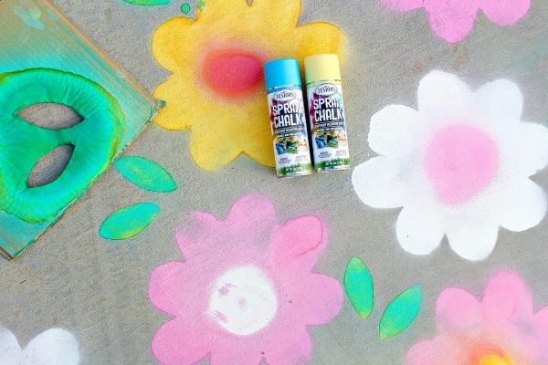 Spring With Spray Chalk